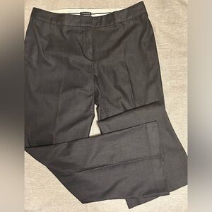 Tahari Black Tailored Pants with Designer Details